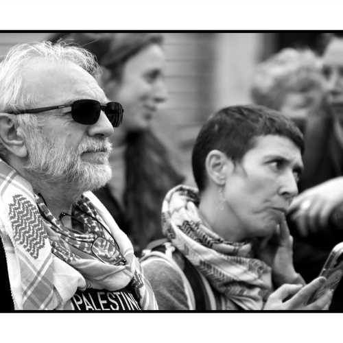 2025-10-02 - Namur : contre l'interception de la Global Sumud Flotilla