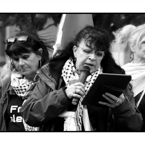 2025-10-02 - Namur : contre l'interception de la Global Sumud Flotilla