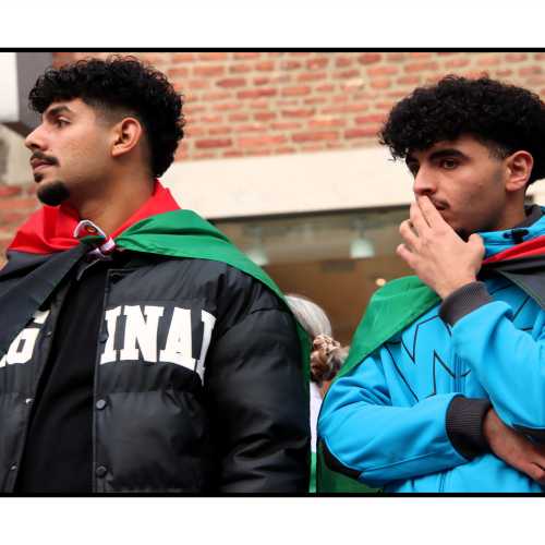 2025-10-02 - Namur : contre l'interception de la Global Sumud Flotilla