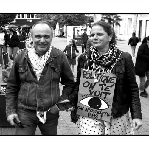 2025-10-02 - Namur : contre l'interception de la Global Sumud Flotilla