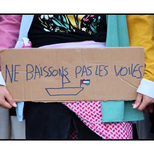 2025-10-02 - Namur : contre l'interception de la Global Sumud Flotilla