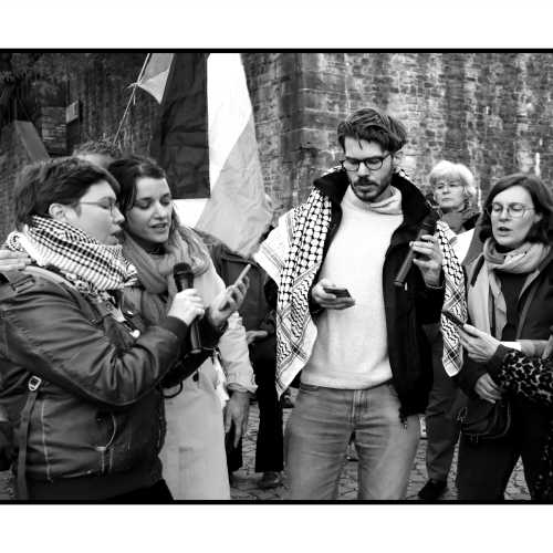 2025-10-02 - Namur : contre l'interception de la Global Sumud Flotilla