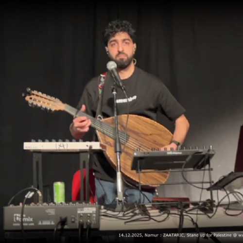 2025-12-14, Namur : Zaataric, Stand up for Palestine