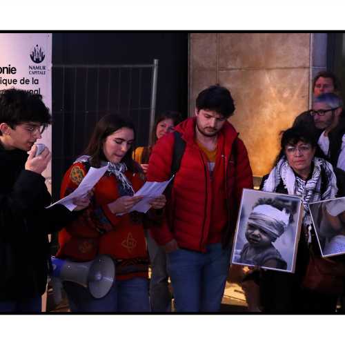 2025-05-27 Namur - Stop genocide in Gaza!
